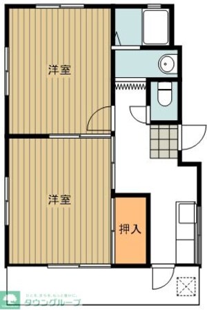 グリーンハウスの物件間取画像